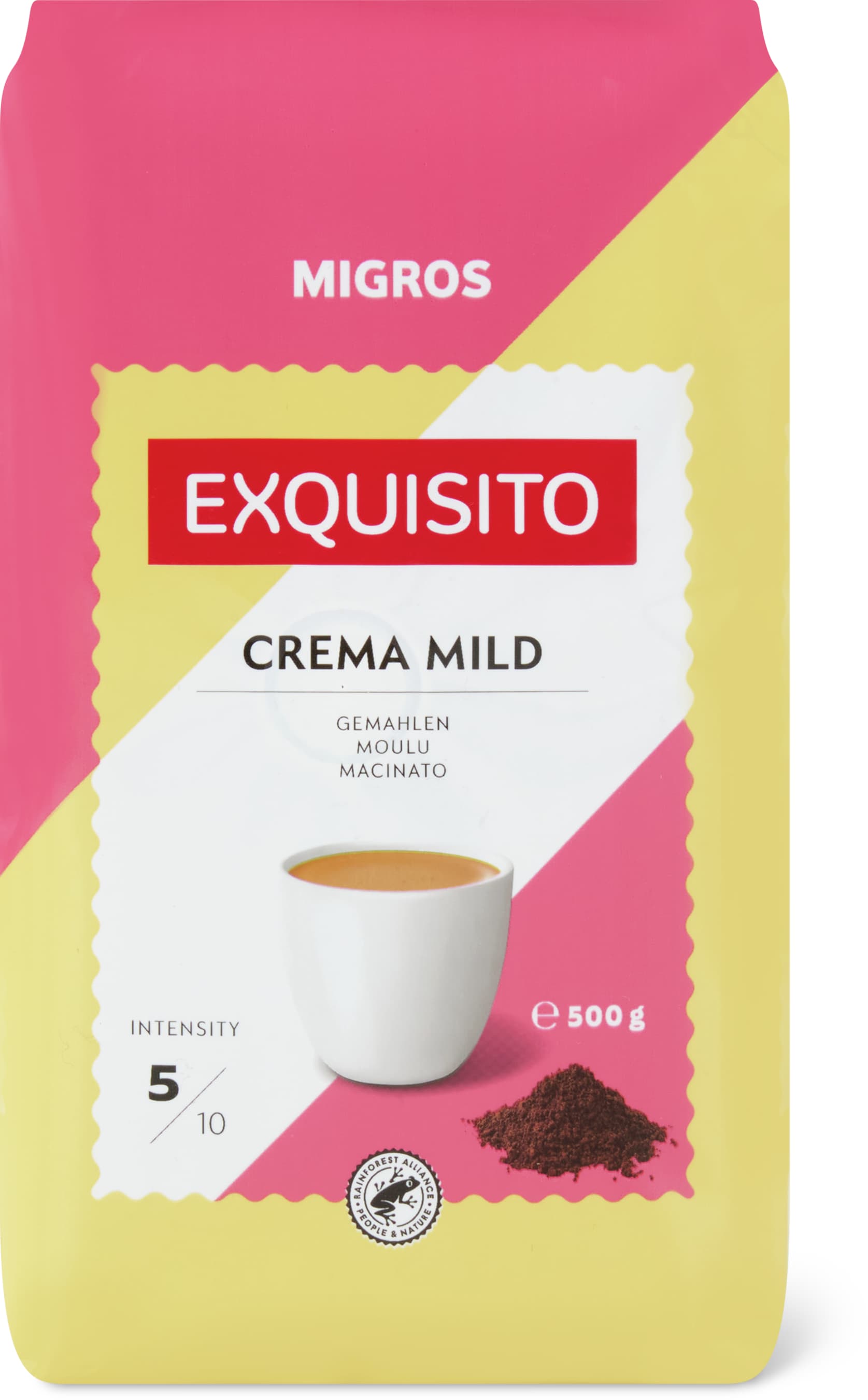 Migros Exquisito Caffè macinato Crema mild 500g